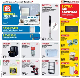 Home Hardware catalogue in Surrey | Home Hardware weekly flyer | 2026-01-01T00:00:00.000Z - 2026-01-14T00:00:00.000Z