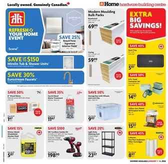 Home Hardware catalogue in Fredericton | Current deals and offers | 2026-01-01T00:00:00.000Z - 2026-01-14T00:00:00.000Z
