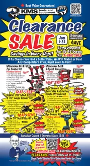 KMS Tools catalogue in Lethbridge | KMS Tools 2601 January Flyer | 2026-01-01T00:00:00.000Z - 2026-01-31T00:00:00.000Z