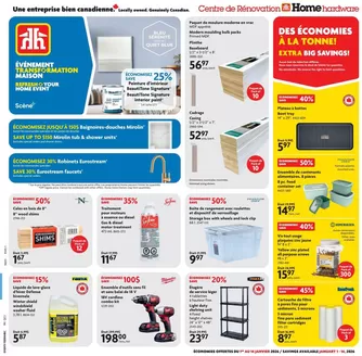 Home Hardware catalogue | Great offer for bargain hunters | 2026-01-01T00:00:00.000Z - 2026-01-14T00:00:00.000Z
