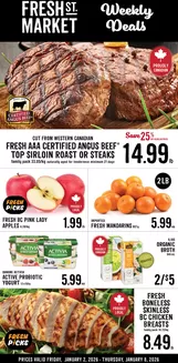 Fresh St Market catalogue in Montreal | Weekly deals | 2026-01-06T00:00:00.000Z - 2026-01-08T00:00:00.000Z