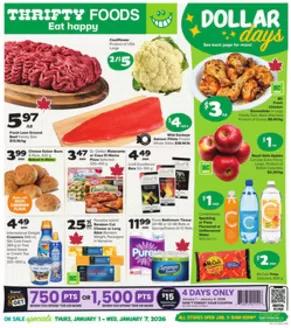 Thrifty Foods catalogue in Winnipeg | Weekly Flyer | 2026-01-01T00:00:00.000Z - 2026-01-07T00:00:00.000Z