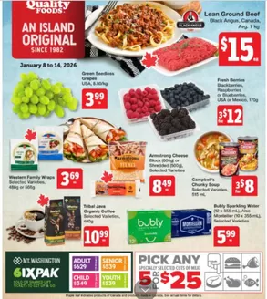Quality Foods catalogue in Winnipeg | Weekly Flyer | 2026-01-08T00:00:00.000Z - 2026-01-14T00:00:00.000Z