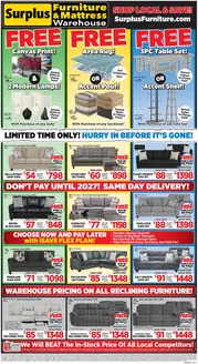 Surplus Furniture catalogue in Vaughan | 25% off | 2026-01-07T00:00:00.000Z - 2026-01-25T00:00:00.000Z
