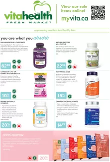 Vita Health catalogue in Airdrie | Soak up the savings in our latest flyer | 2026-01-08T00:00:00.000Z - 2026-01-28T00:00:00.000Z
