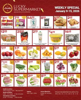 Lucky Supermarket catalogue in Guelph | Weekly specials  | 2026-01-09T00:00:00.000Z - 2026-01-15T00:00:00.000Z