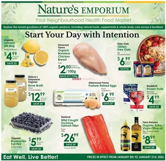Nature's Emporium catalogue in Owen Sound | Nature's Emporium Bi-Weekly Flyer January 8 to 21 | 2026-01-09T00:00:00.000Z - 2026-01-21T00:00:00.000Z