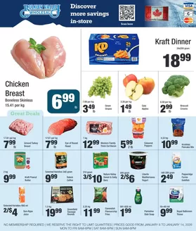 Bulkley Valley Wholesale catalogue in Owen Sound | Discover more savings in-store | 2026-01-09T00:00:00.000Z - 2026-01-14T00:00:00.000Z