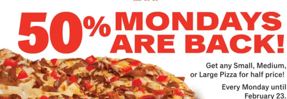 Greco Pizza catalogue in Lakeshore | 50 % Mondays are back  | 2026-01-13T00:00:00.000Z - 2026-01-23T00:00:00.000Z