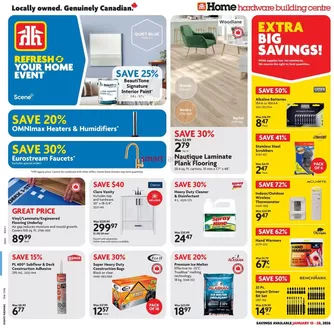 Home Hardware catalogue | Home Hardware weekly flyer | 2026-01-15T00:00:00.000Z - 2026-01-28T00:00:00.000Z