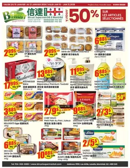 Btrust Supermarket catalogue in Elliot Lake | Jusqu'a 50 %  | 2026-01-16T00:00:00.000Z - 2026-01-22T00:00:00.000Z