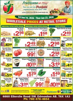 Fruiticana catalogue in Kelowna | Top deals and discounts | 2026-01-16T00:00:00.000Z - 2026-01-22T00:00:00.000Z