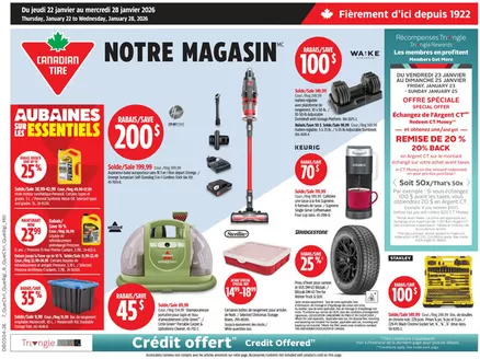 Canadian Tire catalogue in Kelowna | Our best bargains | 2026-01-22T00:00:00.000Z - 2026-01-28T00:00:00.000Z