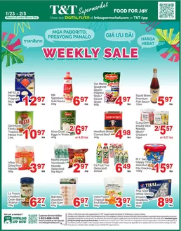 T&T Supermarket catalogue in Port au Choix | Special offers for you | 2026-01-23T00:00:00.000Z - 2026-02-05T00:00:00.000Z