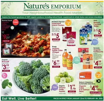 Nature's Emporium catalogue in Kelowna | Nature's Emporium Bi-Weekly Flyer | 2026-01-23T00:00:00.000Z - 2026-02-04T00:00:00.000Z