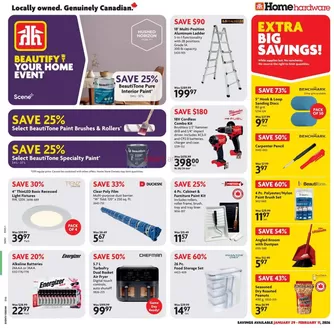Home Hardware catalogue in Scarborough | Our best deals for you | 2026-01-29T00:00:00.000Z - 2026-02-11T00:00:00.000Z