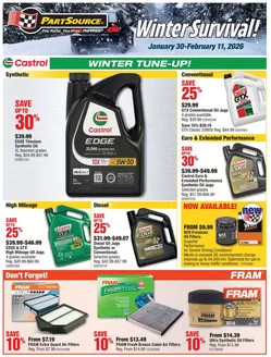 Part Source catalogue in Edmundston | Part Source | 2026-01-30T00:00:00.000Z - 2026-02-11T00:00:00.000Z