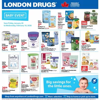 London Drugs catalogue in Kitchener | London Drugs Weekly ad | 2026-01-30T00:00:00.000Z - 2026-02-18T00:00:00.000Z
