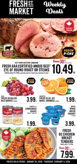Fresh St Market catalogue in Bradford West Gwillimbury | Weekly deals  | 2026-01-30T00:00:00.000Z - 2026-02-05T00:00:00.000Z