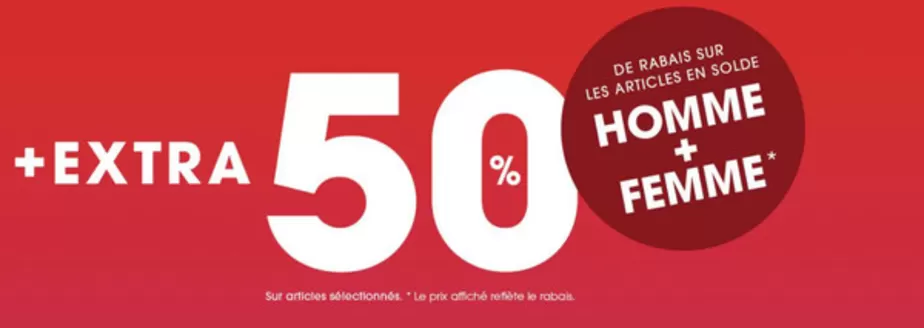 Aubainerie catalogue in Grande Prairie | Extra 50 % off  | 2026-02-02T00:00:00.000Z - 2026-02-16T00:00:00.000Z