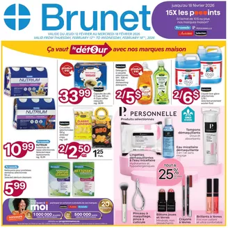 Brunet catalogue in Burk's Falls ON | Discounts and promotions | 2026-02-12T00:00:00.000Z - 2026-02-18T00:00:00.000Z