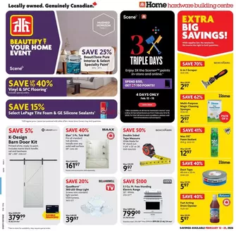 Home Hardware catalogue in Prince George | Offers for bargain hunters | 2026-02-12T00:00:00.000Z - 2026-02-25T00:00:00.000Z