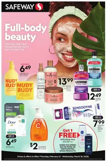 Safeway catalogue in Lethbridge | Health & Beauty - Safeway Canada | 2026-02-12T00:00:00.000Z - 2026-03-18T00:00:00.000Z