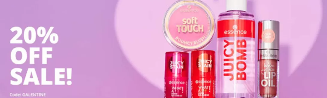 Essence Cosmetics catalogue in Middleton | 20% off  | 2026-02-16T00:00:00.000Z - 2026-03-02T00:00:00.000Z