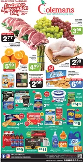 Coleman's catalogue in St. John's | Top deals and discounts | 2026-02-19T00:00:00.000Z - 2026-02-25T00:00:00.000Z