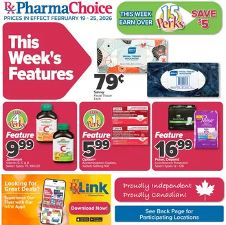 PharmaChoice catalogue in London | PharmaChoice Weekly ad | 2026-02-19T00:00:00.000Z - 2026-02-25T00:00:00.000Z