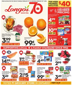 Longo's catalogue in Thunder Bay | Weekly Flyer | 2026-02-19T00:00:00.000Z - 2026-02-25T00:00:00.000Z