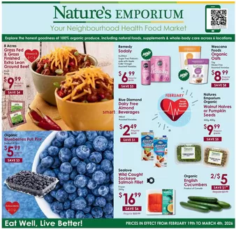 Nature's Emporium catalogue in Mississauga | Nature's Emporium Bi-Weekly Flyer February 19 to March 5 | 2026-02-19T00:00:00.000Z - 2026-03-05T00:00:00.000Z