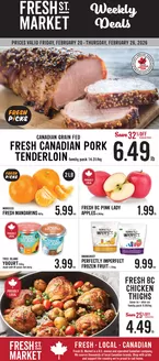 Fresh St Market catalogue | Weekly deals  | 2026-02-23T00:00:00.000Z - 2026-02-26T00:00:00.000Z