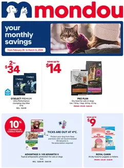 Mondou catalogue | Flyer | 2026-02-26T00:00:00.000Z - 2026-03-11T00:00:00.000Z