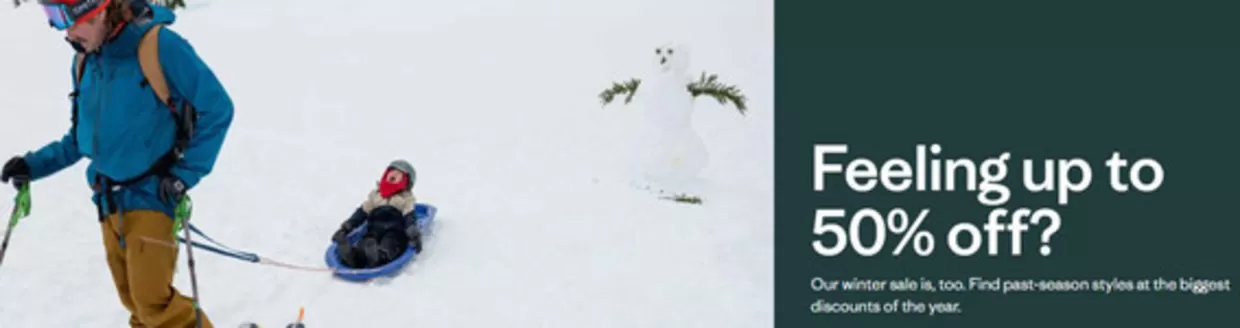 Patagonia catalogue in Calgary | 50% off  | 2026-02-25T00:00:00.000Z - 2026-03-11T00:00:00.000Z