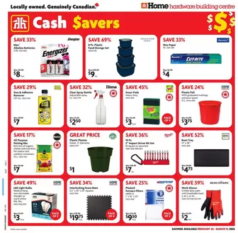 Home Hardware catalogue in Edmonton | Top offers for smart savers | 2026-02-26T00:00:00.000Z - 2026-03-11T00:00:00.000Z