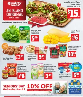 Quality Foods catalogue in Gatineau | Weekly flyer  | 2026-02-26T00:00:00.000Z - 2026-03-04T00:00:00.000Z