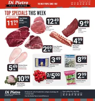 Di Pietro catalogue in Gatineau | Top specials this week  | 2026-02-26T00:00:00.000Z - 2026-03-04T00:00:00.000Z