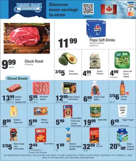 Bulkley Valley Wholesale catalogue in Gatineau | Discover more savings in-store | 2026-02-26T00:00:00.000Z - 2026-03-04T00:00:00.000Z