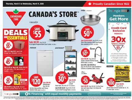 Canadian Tire catalogue in Milton | Great discounts on selected products | 2026-03-05T00:00:00.000Z - 2026-03-11T00:00:00.000Z