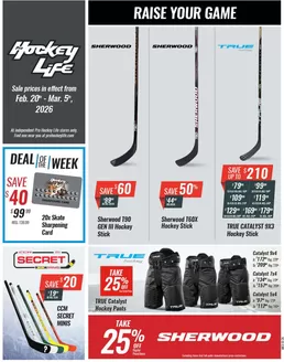 Pro Hockey Life catalogue | Sale prices  | 2026-03-03T00:00:00.000Z - 2026-03-05T00:00:00.000Z