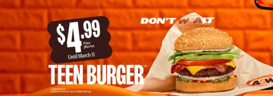 A&W catalogue in Wawa | Don 't wait  | 2026-03-03T00:00:00.000Z - 2026-03-11T00:00:00.000Z