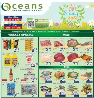 Oceans Fresh Food Market catalogue in Keswick | Weekly specials  | 2026-03-09T00:00:00.000Z - 2026-03-12T00:00:00.000Z