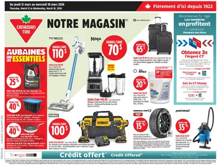 Canadian Tire catalogue in Milton | Offers for bargain hunters | 2026-03-12T00:00:00.000Z - 2026-03-18T00:00:00.000Z