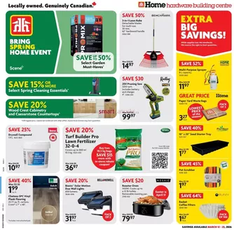 Home Hardware catalogue in Vankleek Hill ON | Home Hardware weekly flyer | 2026-03-12T00:00:00.000Z - 2026-03-25T00:00:00.000Z