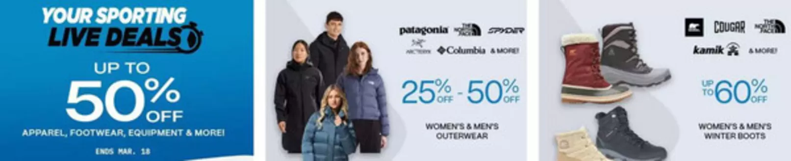 Sporting Life catalogue in Coquitlam | Up to 50 % off  | 2026-03-12T00:00:00.000Z - 2026-03-18T00:00:00.000Z