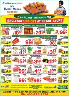 Fruiticana catalogue in amos (Quebec) | Our best deals for you | 2026-03-13T00:00:00.000Z - 2026-03-19T00:00:00.000Z