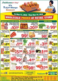 Fruiticana catalogue in amos (Quebec) | Top offers for all bargain hunters | 2026-03-13T00:00:00.000Z - 2026-03-19T00:00:00.000Z