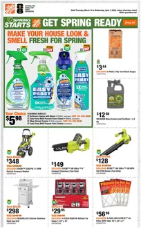 Home Depot catalogue in kirkland | Top deals for all customers | 2026-03-19T00:00:00.000Z - 2026-04-01T00:00:00.000Z