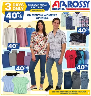 Rossy catalogue in Abbotsford | Exclusive bargains | 2026-03-19T00:00:00.000Z - 2026-03-25T00:00:00.000Z